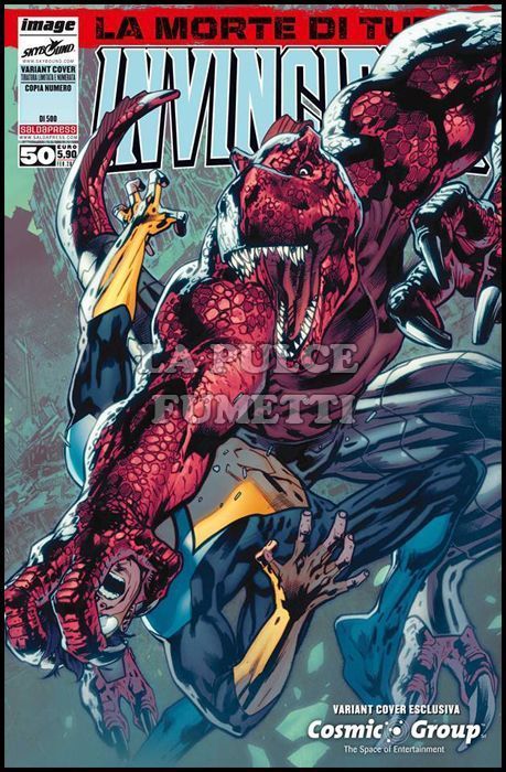 INVINCIBLE #    50 - VARIANT B - BRYAN HITCH - COSMIC GROUP